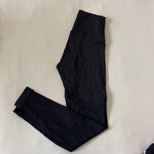 Lululemon Black Mesh Leggings